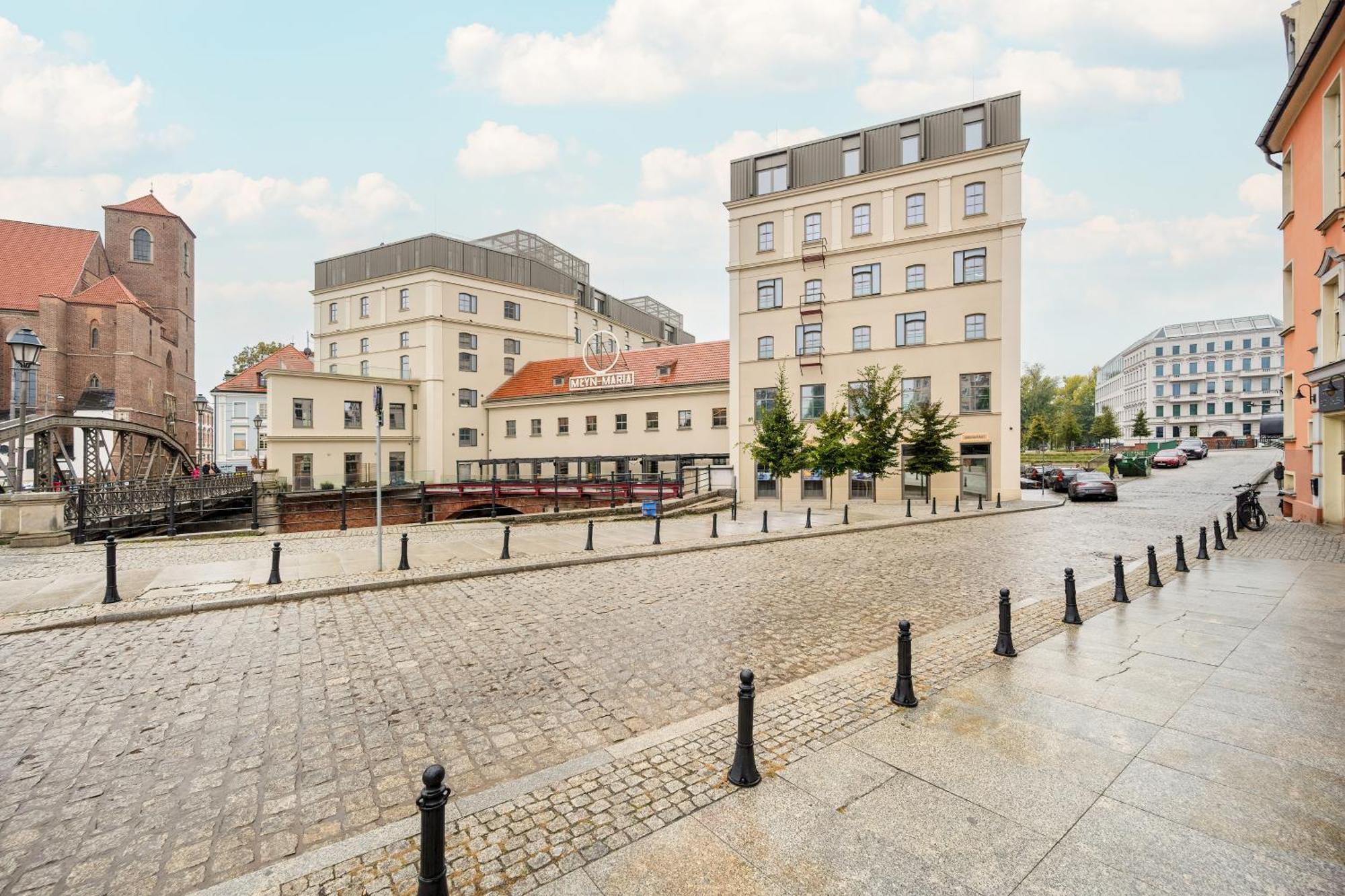 Eleganckie Studia Wyspa Slodowa By Noclegi Renters Breslavia Exterior foto