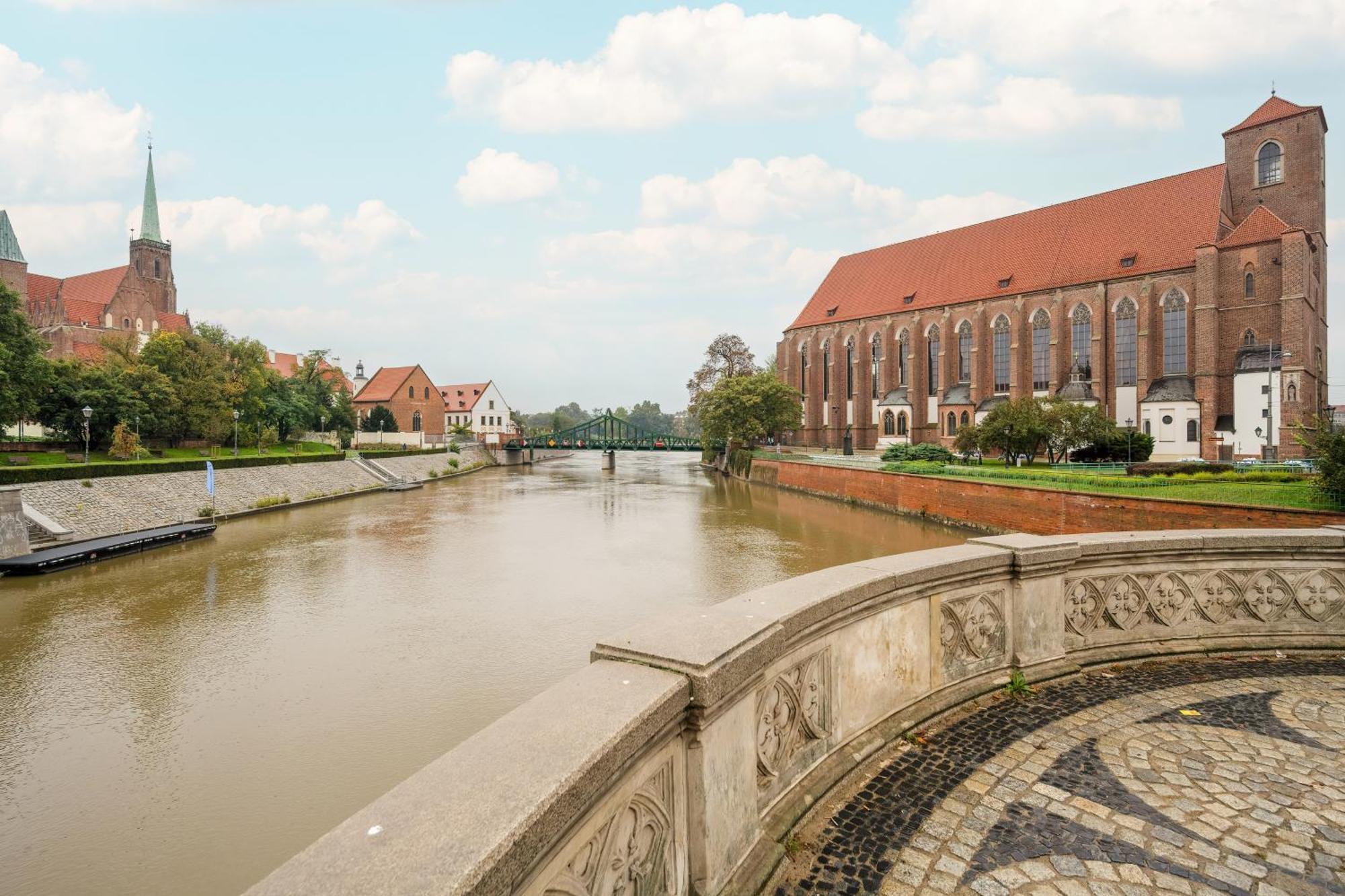 Eleganckie Studia Wyspa Slodowa By Noclegi Renters Breslavia Exterior foto